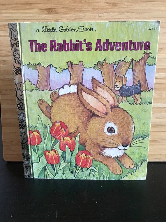 The Rabbit's Adventure 1977 Little Golden Book - Etsy