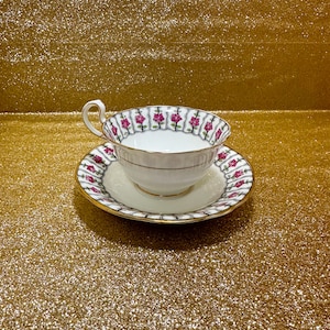 Vintage Aynsley Teacup and Saucer Set