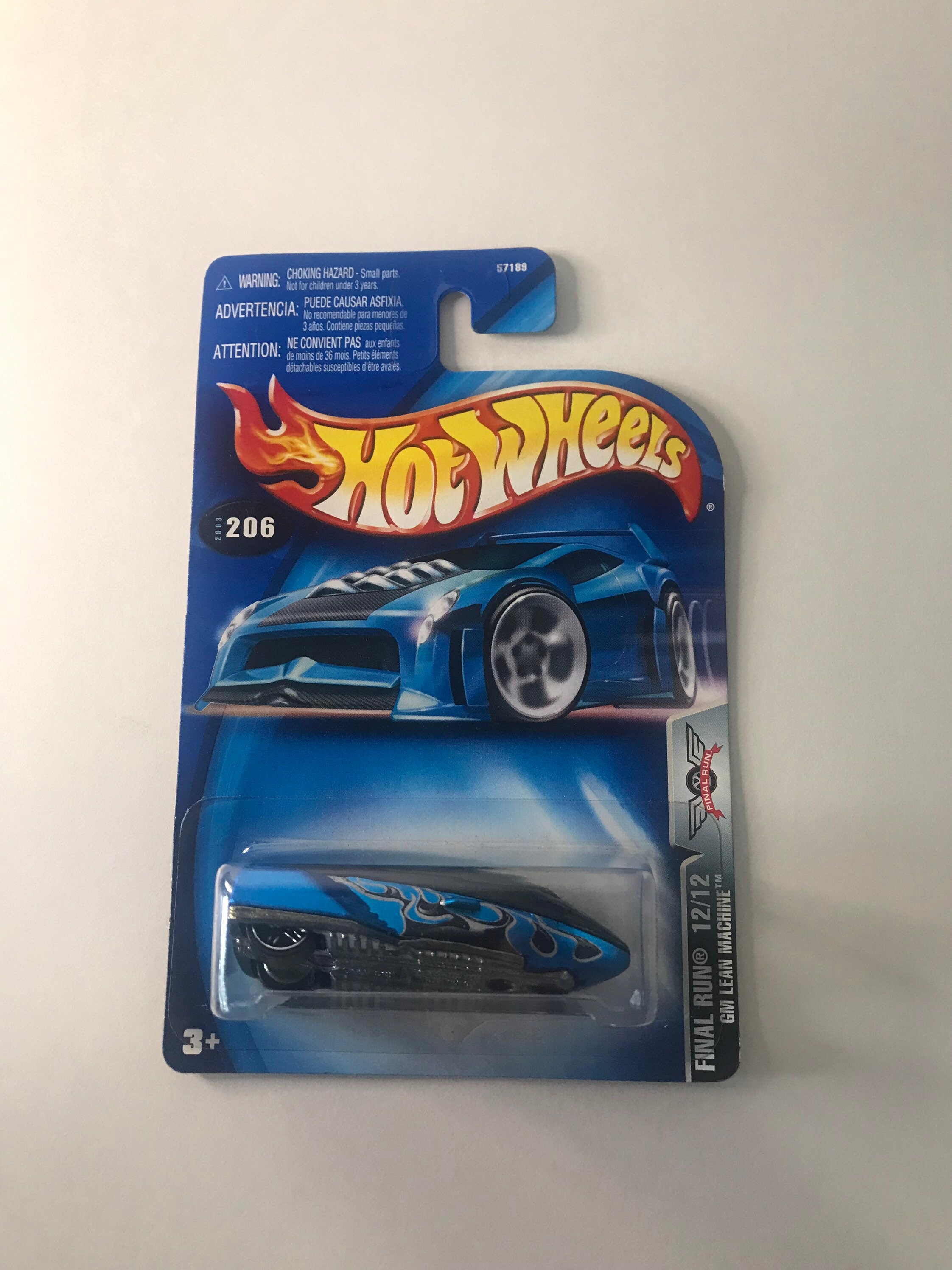 1993 Hot Wheels Demolition Man Movie Replica GM Lean Machine