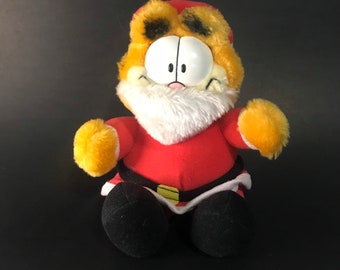 Garfield Santa Claus Plush Toy, Garfield, Plush Toy, Toy, Santa, Santa Claus, Children's Gift, Children's Toy, Gift Ideas, Christmas