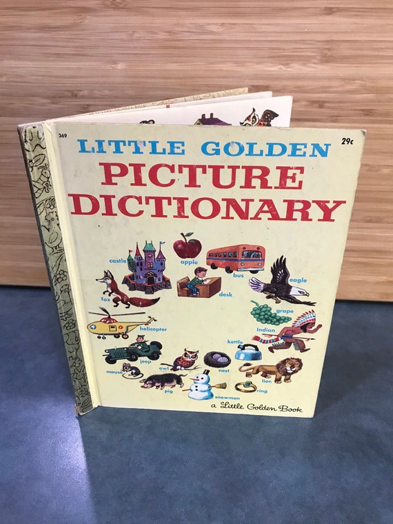 Little Golden Picture Dictionary, Little Golden Book, No.369