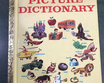 Little Golden Picture Dictionary, Little Golden Book, No.369