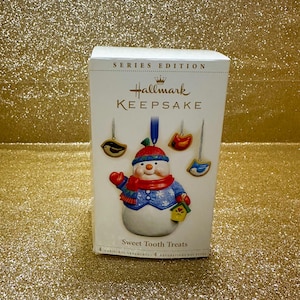 Sweet Tooth Treats Hallmark Keepsake Snowman Ornament