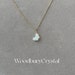 see more listings in the Dainty crystal necklace  section