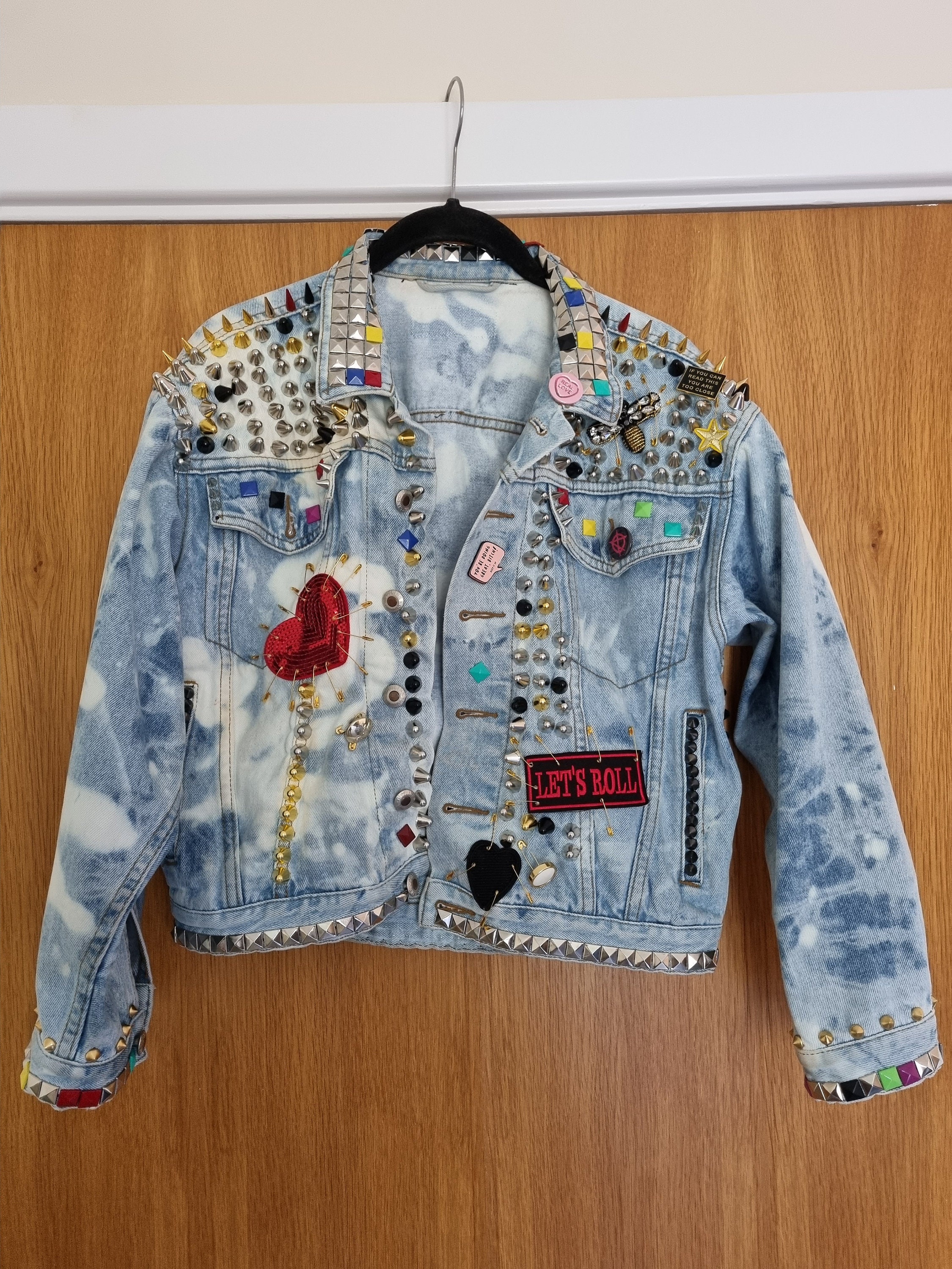 CUSTOM JEAN JACKET Denim Jacket Etsy