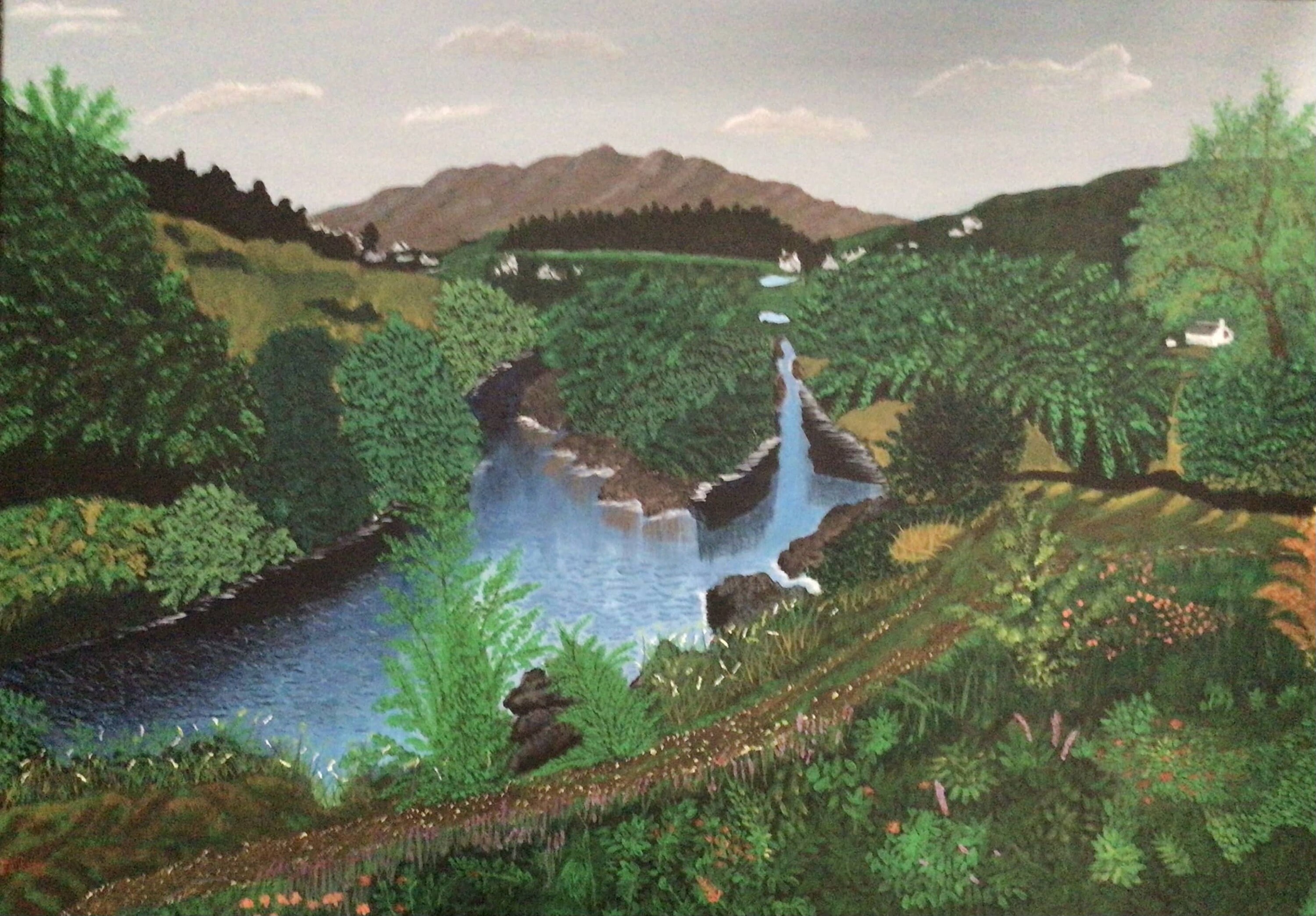 Acrylic Painting Vancouver Island Canada Etsy