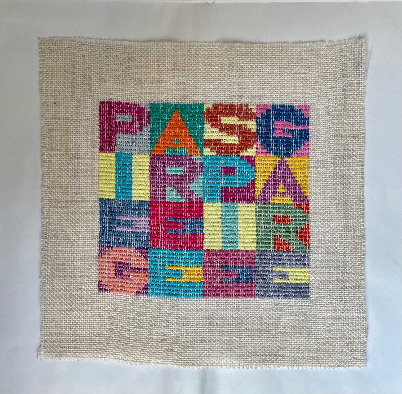 Hand Embroidered Tapestries Tapestries Paintings Wall Etsy UK