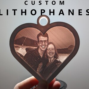 Lithophanes with Custom Shape and Photo