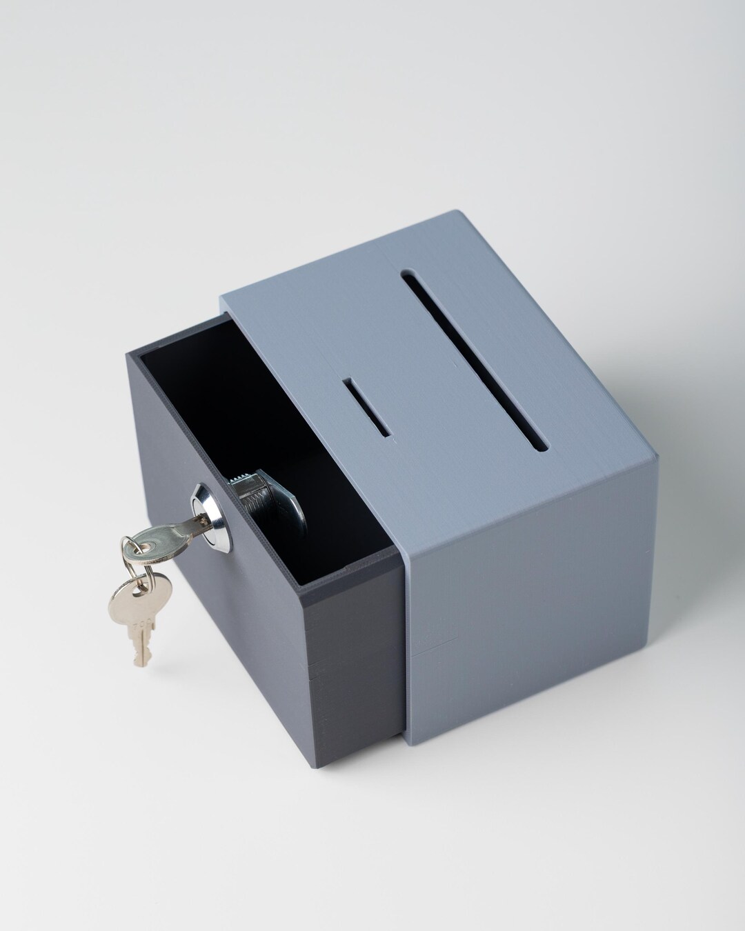 Tip Lock Box Customizable Plastic Tips Box With Lock: Suggestion & Charity ...