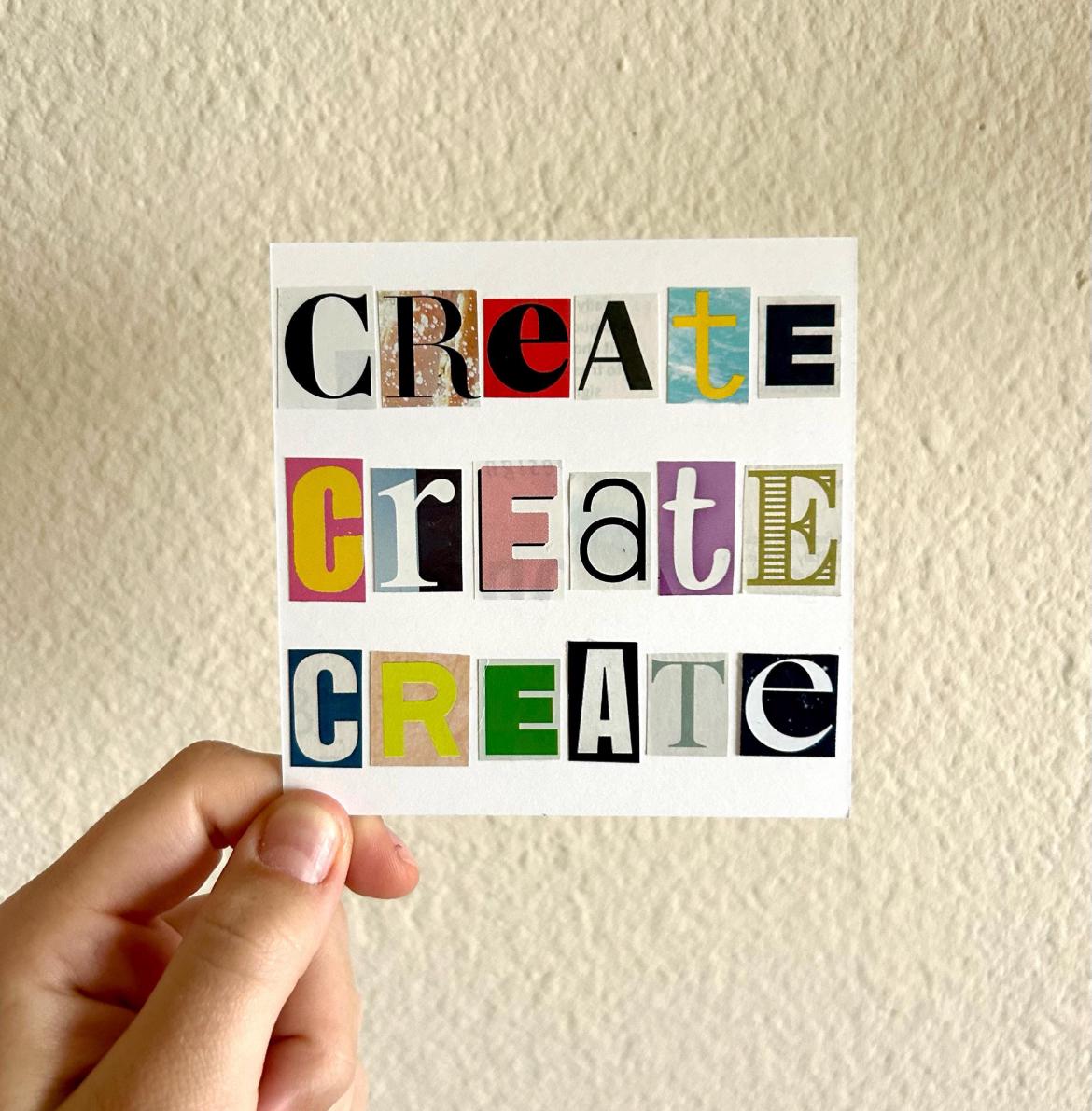 Hand Lettering Recycle Recycled Hand-cut Letters- Scrapbooking/craft Letters- Magazine Scraps ...