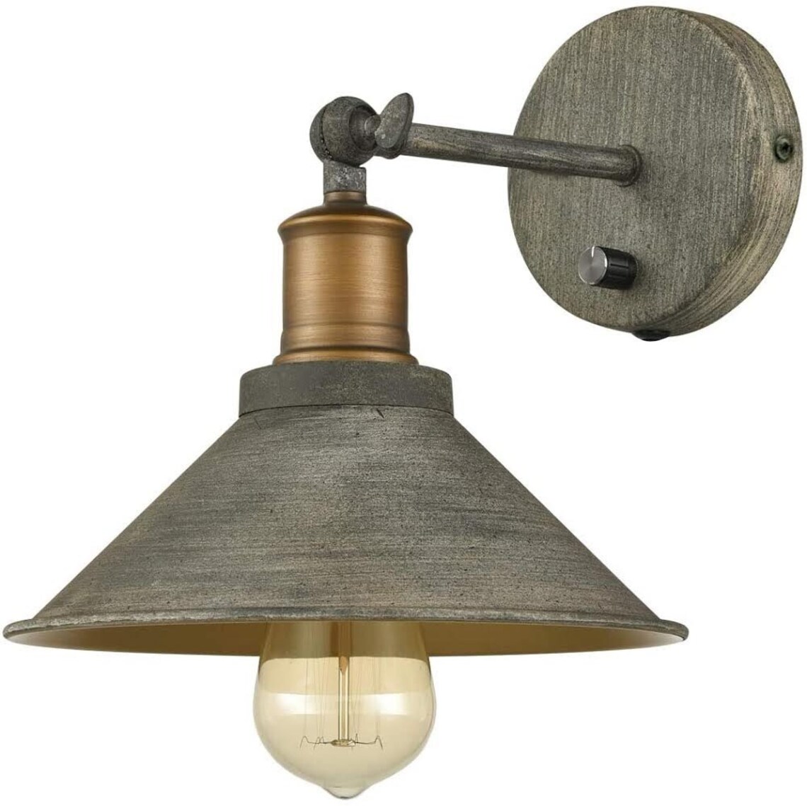 Vintage Swing Arm Wall Sconces Hardwired or Plugin Bedroom Etsy