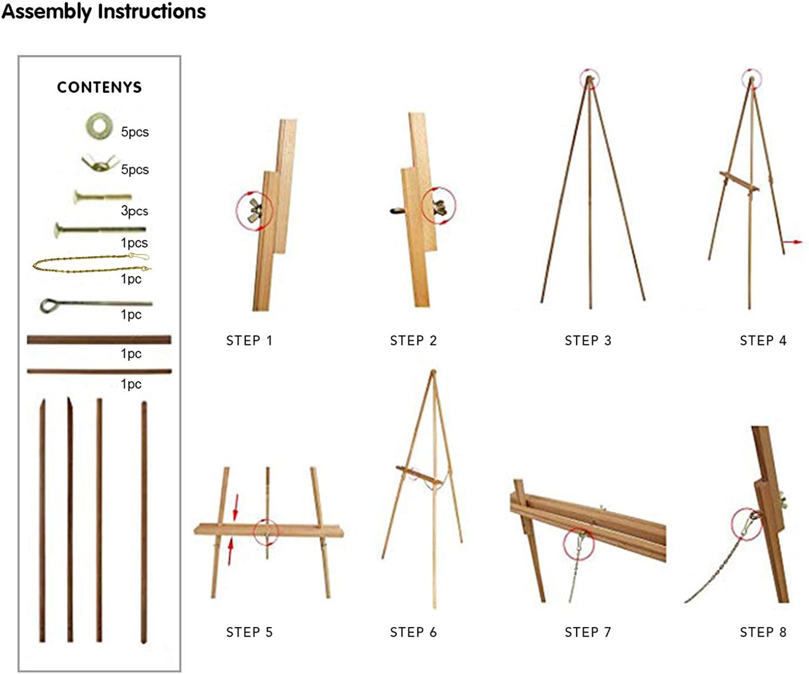 Wooden Tripod Display Floor Easel & Artist Easel Adjustable Etsy