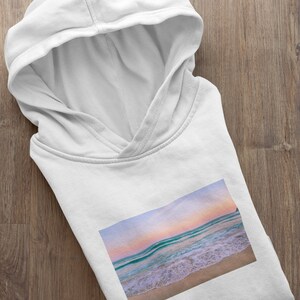 Beach Life Heavy Blend Sweatshirt met capuchon