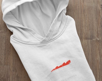 Unisex schwere Mischung Kapuzen Sweatshirt
