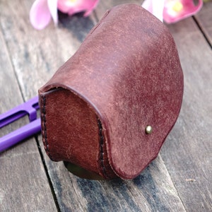 Monedero de cinturón de cuero hecho a mano, Monedero minimalista, Monedero, Monedero, Monedero de cinturón, Monedero de cuero