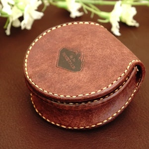 Monedero de cuero hecho a mano, Monedero minimalista, Monedero, Monedero, Monedero, Monedero de cuero