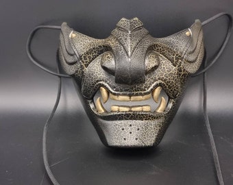 Samurai menpo 3d printed