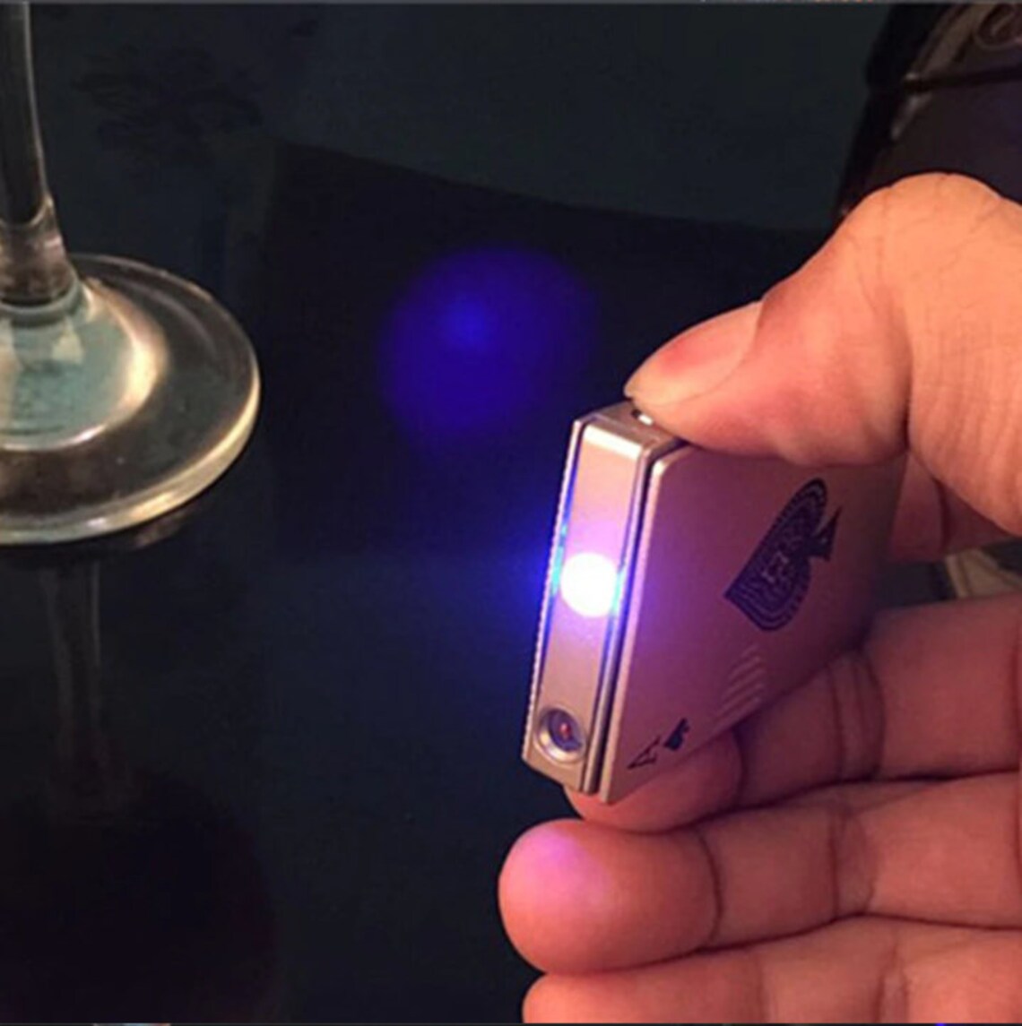 Creative Playing Cards Torch Lighter Portable Metal Turbo Etsy