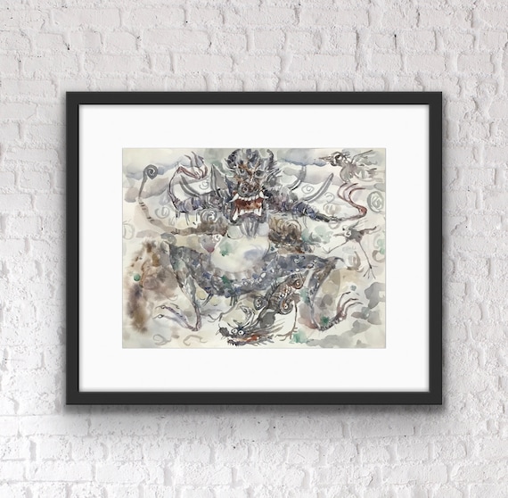 Printable Watercolor Painting Wall Art/original Painting Etsy