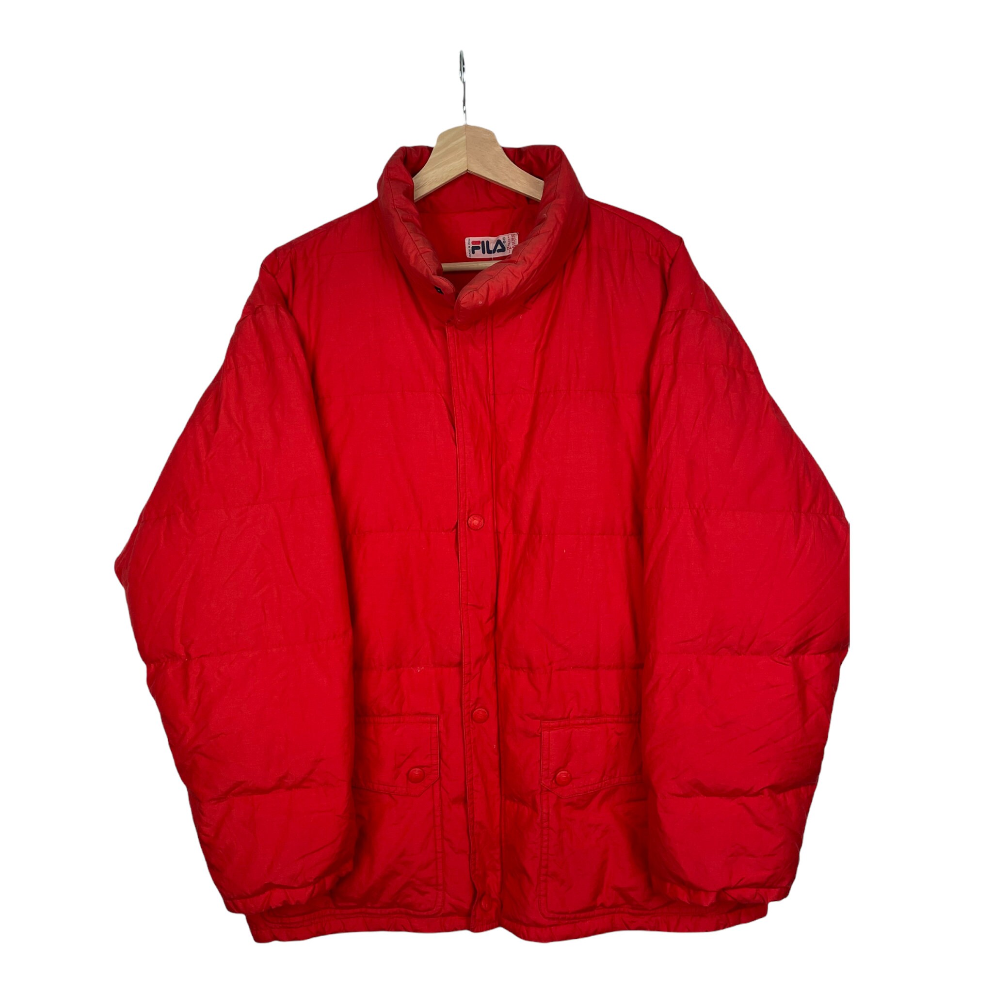 Fila Puffer Jacket - Etsy