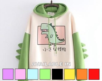 dinosaur hooded jacket