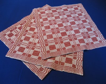 3 Placemat Sets Placemats Hand Woven HalfLines