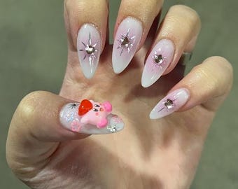 カービィ ピンクオーラネイル