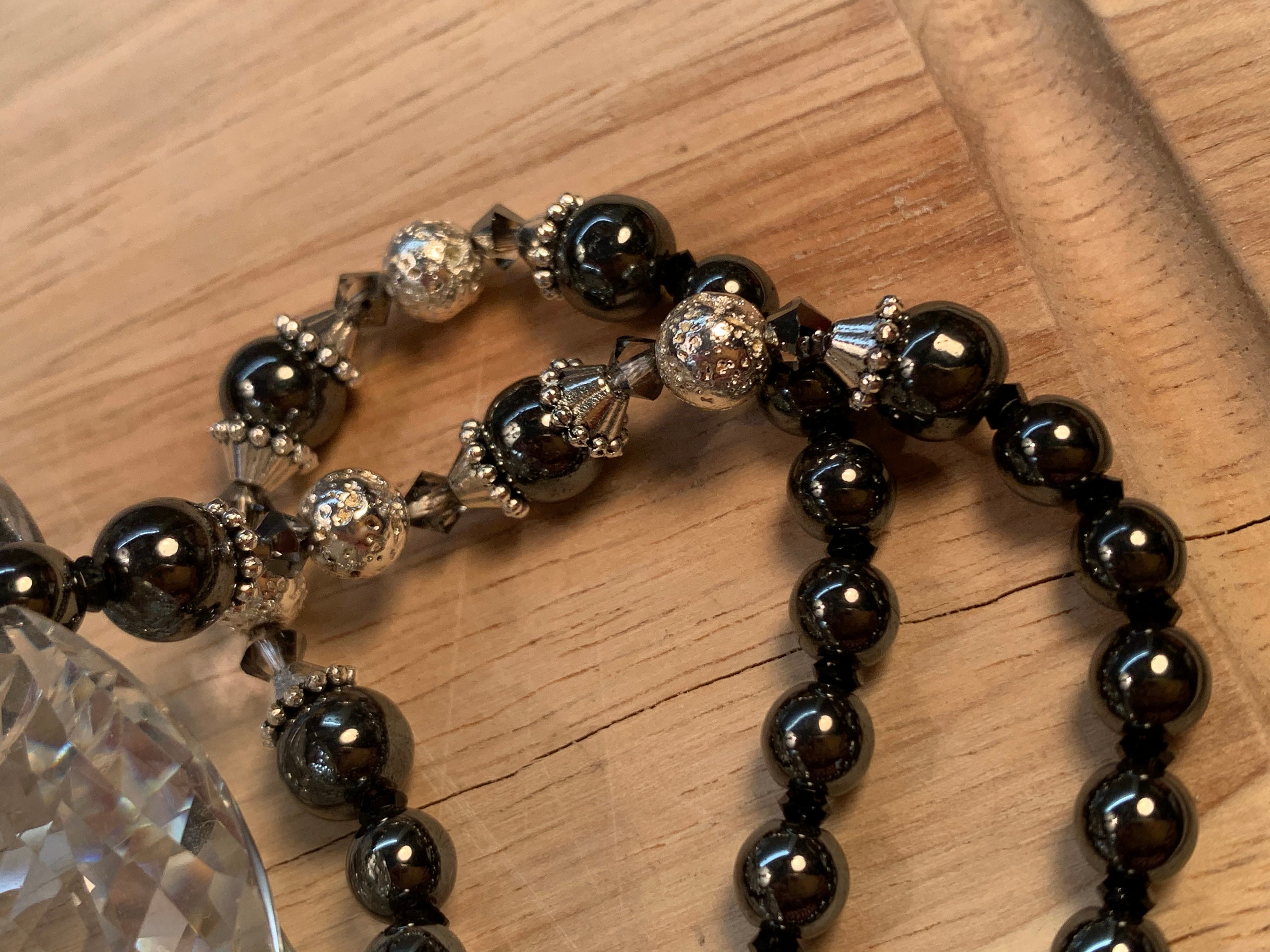 Plated Hematite Rosary Etsy