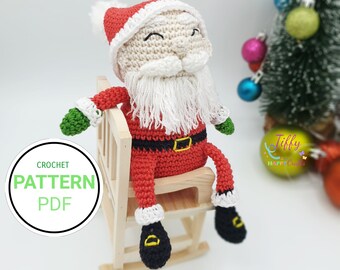 The little cool Santa Claus | Christmas Crochet PATTERN PDF
