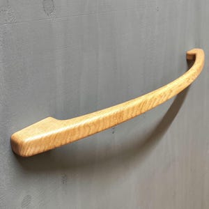 Towel holder &quot;Sam&quot; made of oak wood in various dimensions