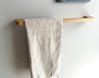 Towel holder beech "The Rail" in various dimensions