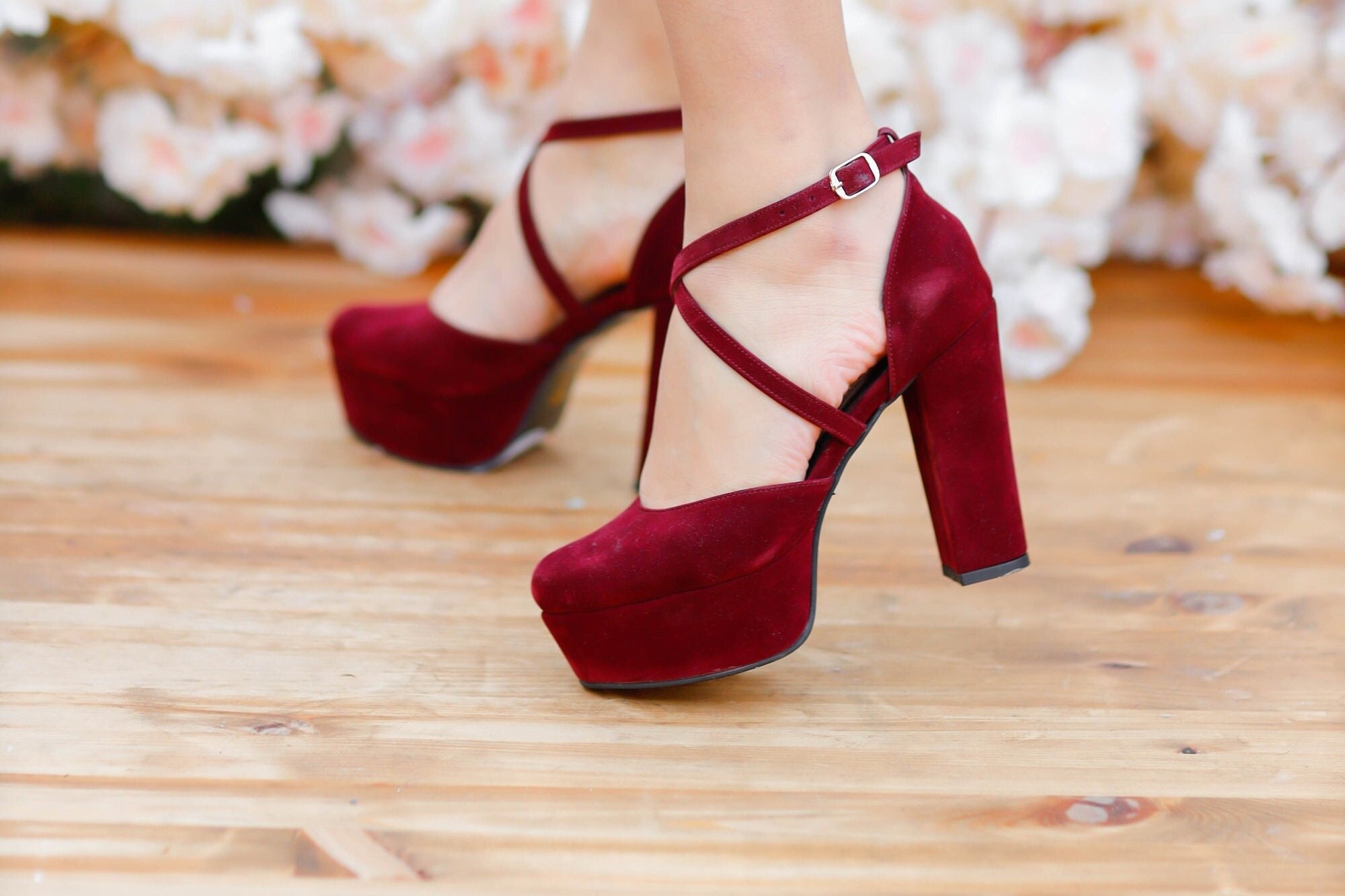 Women Platform Heels - Etsy Singapore
