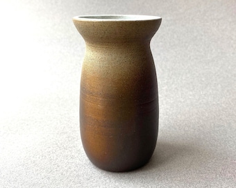 BURNT ROSE Small Bullet Vase 001 Handmade Ceramic