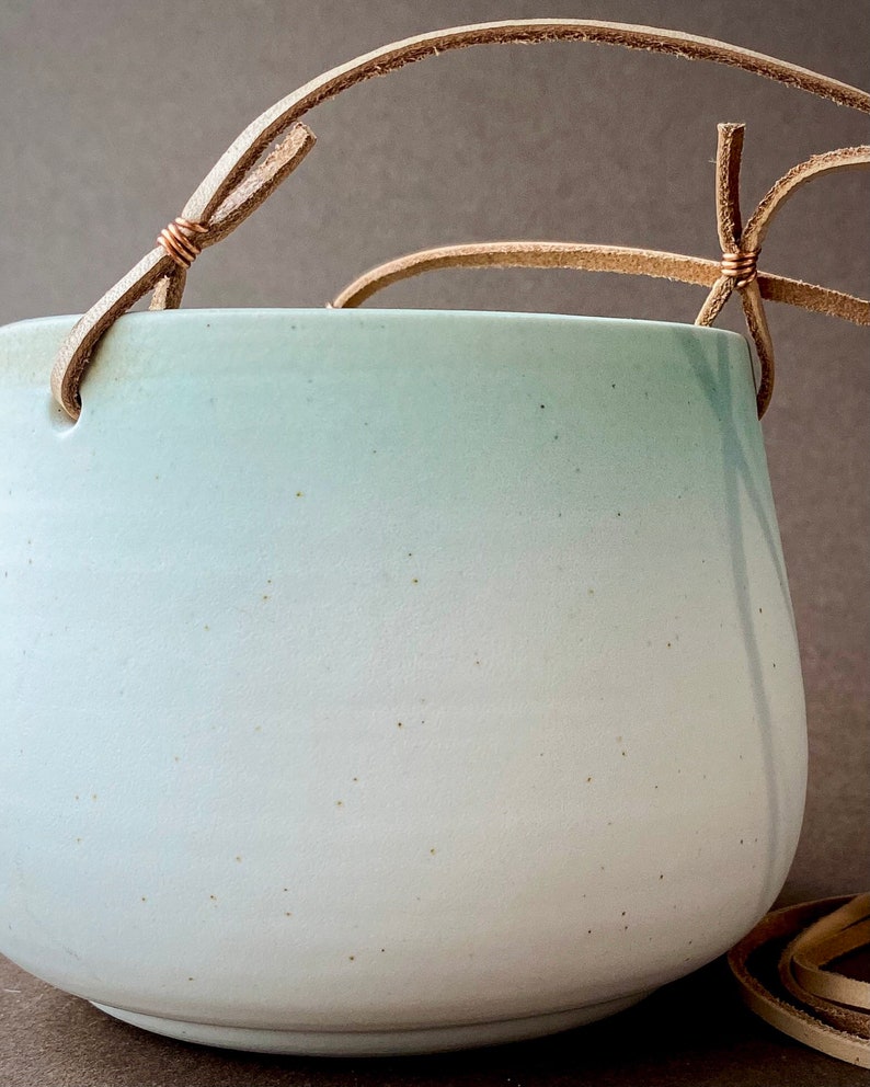 PHANTOM WHITE Handmade Ceramic Planter image 2