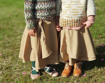 MIRI Wool Riding Skirt for girls