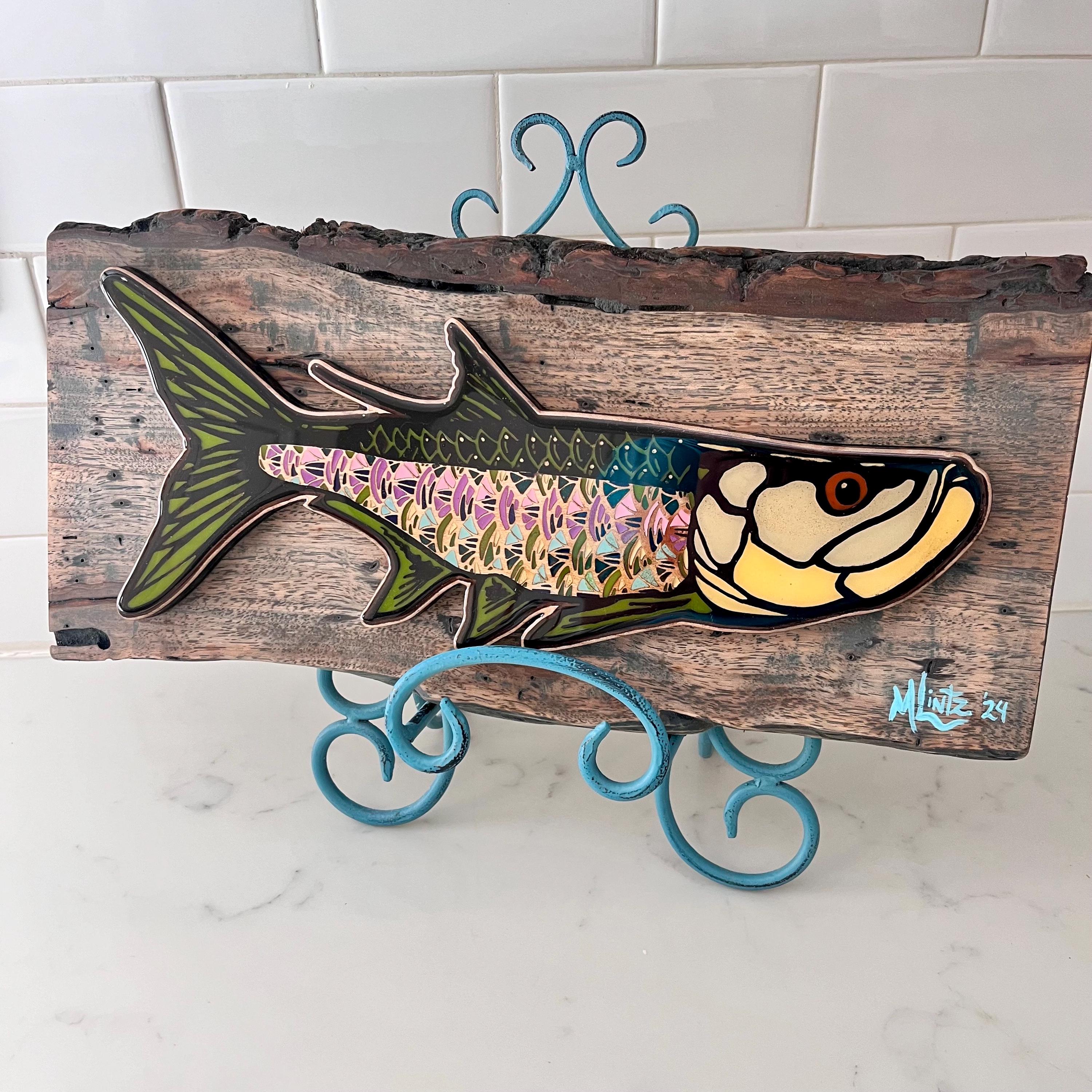 Fish - Laser Cut Out Unfinished Wood Craft Shape FSH39 Fish - Laser Cut Out Unfinished Wood Craft Shape FSH39
