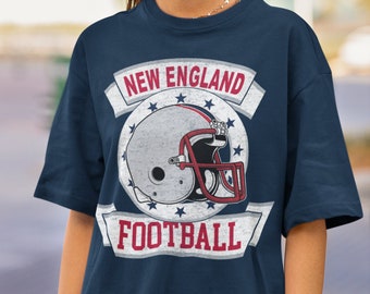 Vintage Football Team New England Patriots Established In 1960 T-Shirt -  Cruel Ball