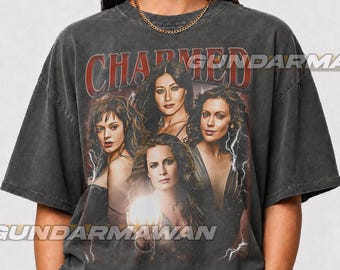 Limited Charmed TV Show Vintage T-Shirt, Gift For Woman and Man Unisex T-Shirt | Timnas FD