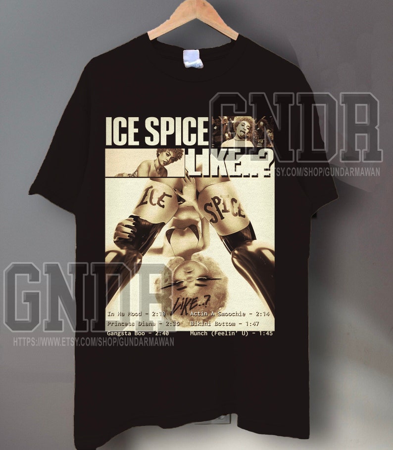 Ice Spice Shirt Ice Spice Tee Ice Spice Merch Bootleg Ice Etsy