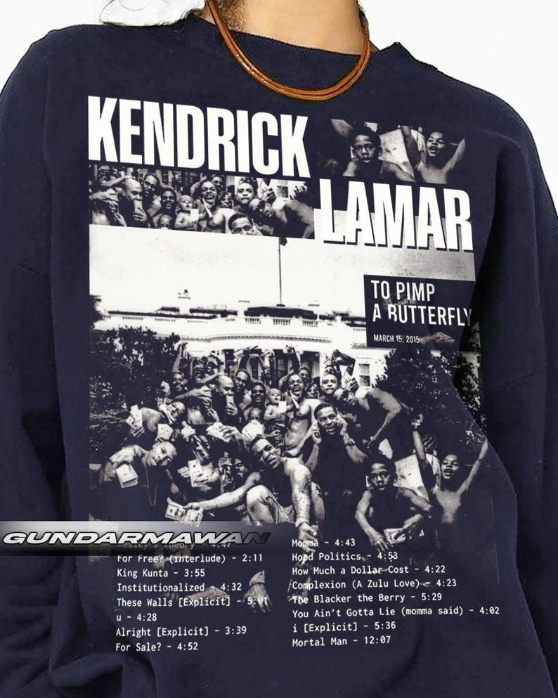 Kendrick Lamar Vintage 90s Sweatshirt, Kendrick Lamar to Pimp A