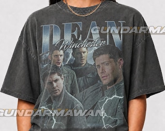 Limited Dean Winchester Vintage T-Shirt, Gift For Woman and Man Unisex T-Shirt | Timnas FD