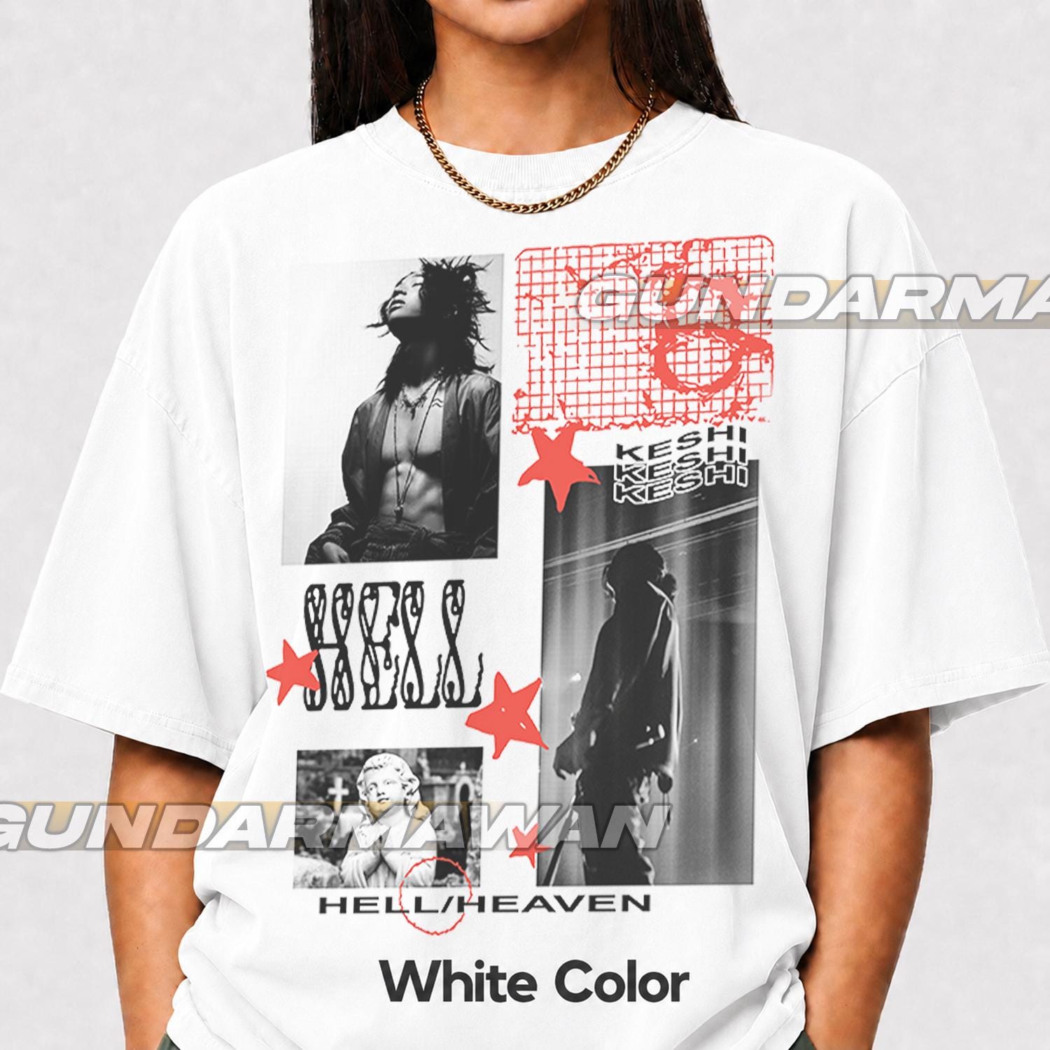 Keshi Hell Heaven World Tour 2022 Shirt, Vintage Keshi Merch