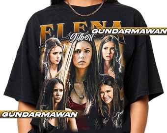 Limited Elena Gilbert Vintage T-Shirt, Gift For Woman and Man Unisex T-Shirt | Timnas FD