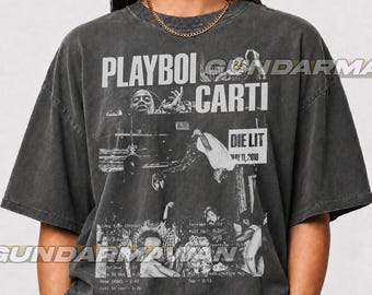 Playboi Carti Rapper Limited Tee - Unisex Die Lit T-shirt - Carti WLR T-shirt - Ken Carson T-shirt - Lancey Foux T-shirt - Yeat T-shirt FD