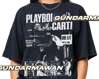 Playboi Carti Rapper Limited Tee - Unisex Die Lit T-shirt - Carti