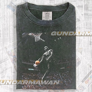 Darth Vader Dunk Shirt, Retro 90er Jahre Star Wars Grafik T-Shirt, Darth Vader Basketball Streetwear, Comfort Farben Shirt, lustiges Meme Geschenk Shirt RZ