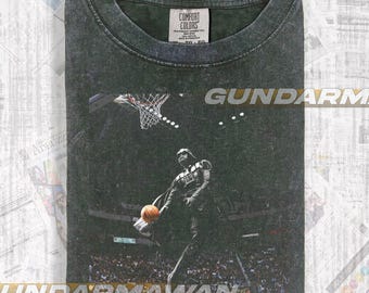 Darth Vader Dunk Shirt, Retro 90s Star Wars Graphic Tee, Darth Vader Basketball Streetwear, Comfort Colors Shirt, Funny Meme Gift Shirt RZ