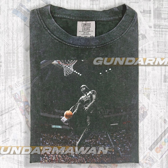 Darth Vader Dunk Shirt, Retro 90s Star Wars Graphic Tee, Darth