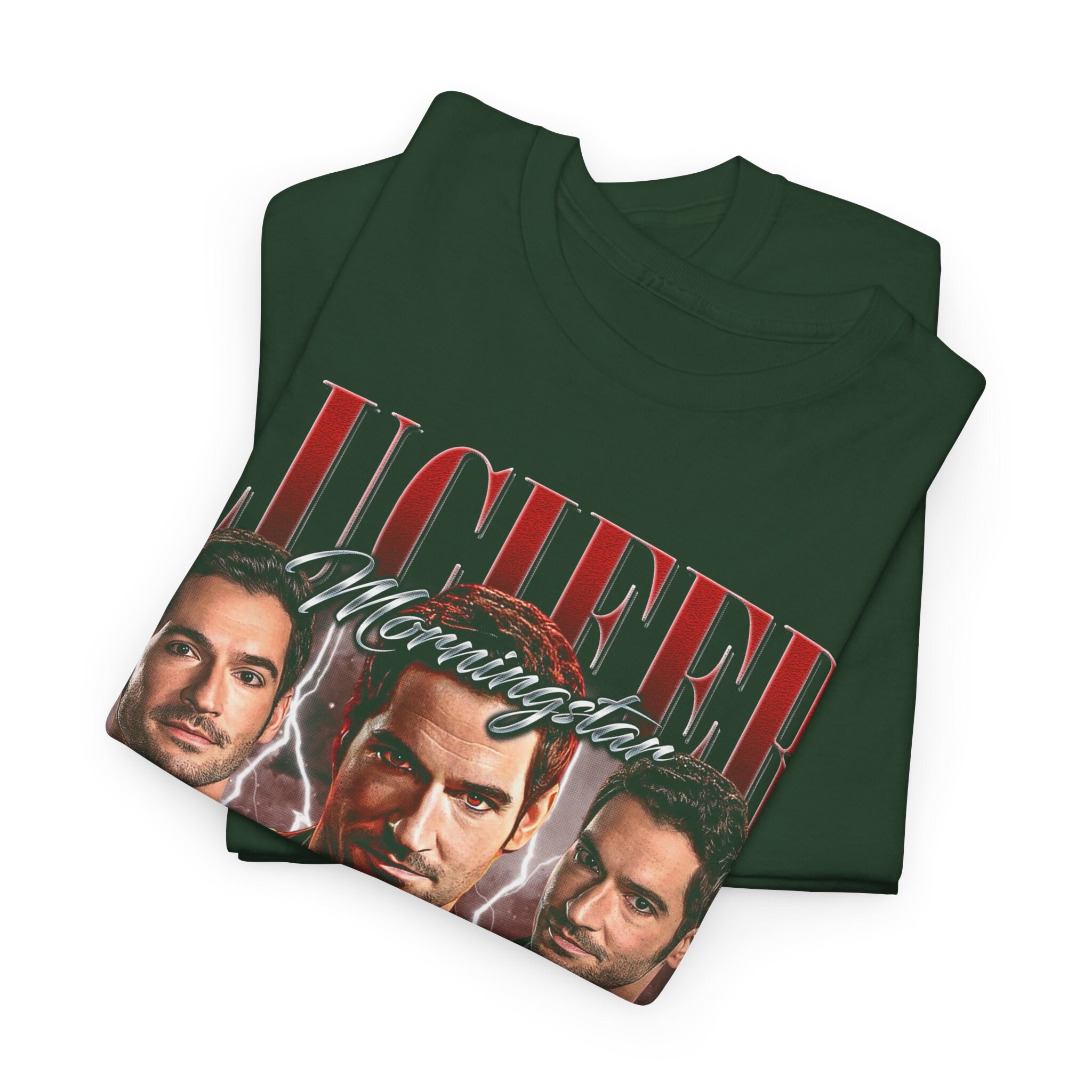 Trend Creators Good Girls To Heaven Bad Girls with Lucifer Morningstar Maglietta Grigia da Donna Size XXL