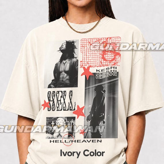 Keshi Hell Heaven World Tour 2022 Shirt, Vintage Keshi Merch